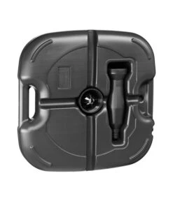 Sonnenschirm-Ständer, Kunststoff, 20 Liter, Ca. B45/T45 Cm -Gartenmöbelgeschäft 1030055 BildD 001 SchneiderSonnenschirmStaenderKsSchirmst20LGrauD