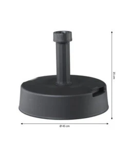 Beo Beton Schirmständer, 30 Kg -Gartenmöbelgeschäft 1412618 WE BG 001 Schirmst30kgBetonAnthrazitN