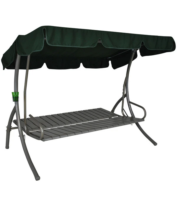 Angerer Hollywoodschaukel Trend, Design Korfu Grün, 3-Sitzer 3 Angerer Hollywoodschaukel Trend, Design Korfu Grün, 3-Sitzer – Bild 3