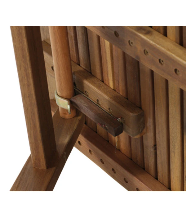 Siena Garden Klapptisch Falun, Ca. B80/H74/T80 Cm 5 Siena Garden Klapptisch Falun, Ca. B80/H74/T80 Cm – Bild 5