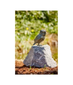 Rottenecker Bronze-Uhu, 17 X 13 X 29 Cm -Gartenmöbelgeschäft 2179844 WE MO 001 RotteneckerBronzeUhu17x13x29cmBronzefigur