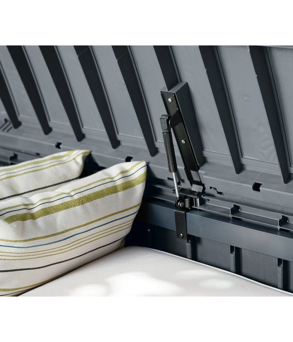 Keter Aufbewahrungsbox Glenwood, 390 Liter, Ca. B128/H61/T65 Cm 8 Keter Aufbewahrungsbox Glenwood, 390 Liter, Ca. B128/H61/T65 Cm – Bild 8