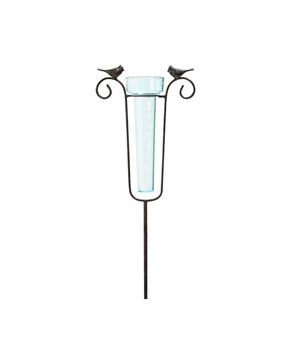 Dehner Metall-Regenmesser Vögel Duo 1 Dehner Metall-Regenmesser Vögel Duo