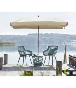 Dehner Sonnenschirm Keros, Rechteckig, Ca. B255/T170 Cm 12 Dehner Sonnenschirm Keros, Rechteckig, Ca. B255/T170 Cm -Gartenmöbelgeschäft 2408060 WE MO 001 DehnerSchirmKerosCremeNeu