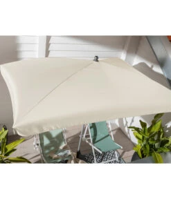 Dehner Sonnenschirm Keros, Rechteckig, Ca. B255/T170 Cm 14 Dehner Sonnenschirm Keros, Rechteckig, Ca. B255/T170 Cm -Gartenmöbelgeschäft 2408060 WE MO 003 DehnerSchirmKerosCremeNeu