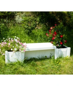 KHW Kunststoff-Gartenbank Berlin 17 KHW Kunststoff-Gartenbank Berlin -Gartenmöbelgeschäft 2547339 WE MO 001 BankBerlinweiss