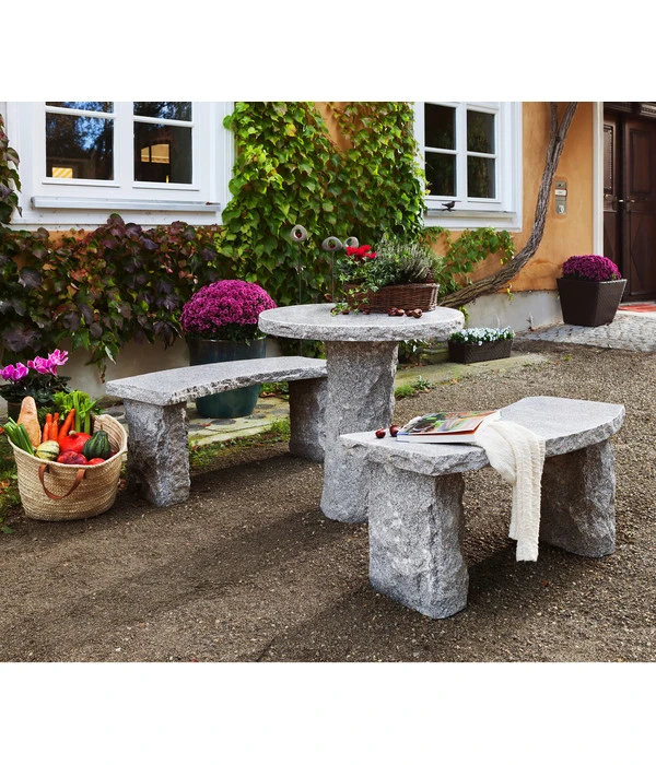 Dehner Granit-Tisch, Rund, Ca. Ø75/H75 Cm 2 Dehner Granit-Tisch, Rund, Ca. Ø75/H75 Cm – Bild 2