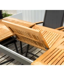 Dehner Teak-Ausziehtisch Colmar, Ca. B152-210/H76/T89 Cm -Gartenmöbelgeschäft 2785608 WE DE 001 DehnerTischColmar