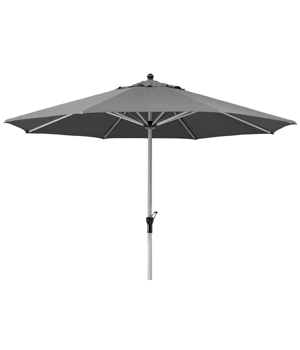 Schneider Premium Sonnenschirm Monaco, Granitgrau, Rund, Ca. Ø350 Cm 1 Schneider Premium Sonnenschirm Monaco, Granitgrau, Rund, Ca. Ø350 Cm