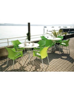 Best Alu-Stapelsessel Vegas, 4 Stück 5 Best Alu-Stapelsessel Vegas, 4 Stück -Gartenmöbelgeschäft 3046554 WE MO 001 4erStapelsesselVegas