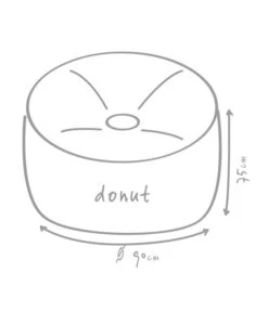 Outbag Outdoor-Sitzsack Donut Plus 5 Outbag Outdoor-Sitzsack Donut Plus -Gartenmöbelgeschäft 3472917 WE DE 002 DonutPlusAnthrazit