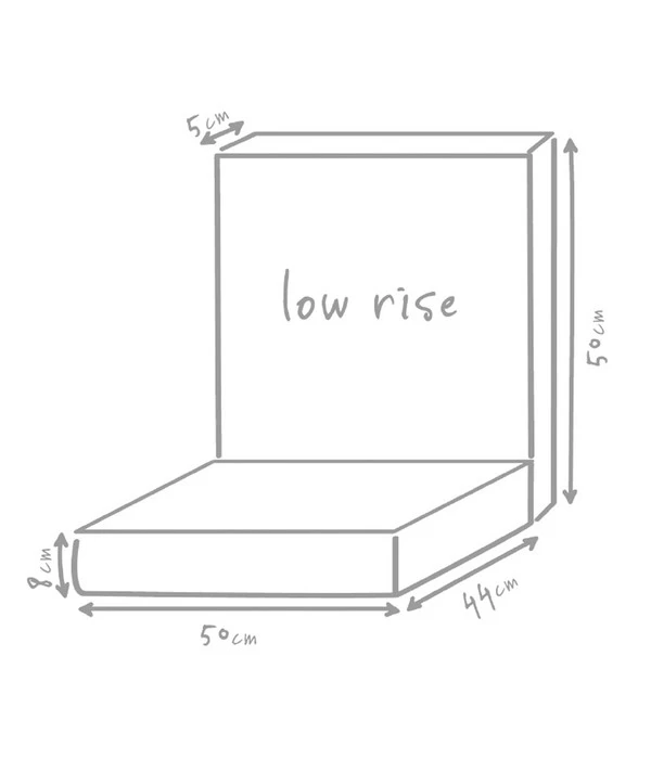 Outbag Niederlehnerpolster Low Rise Plus, Ca. B50/H8/T94 Cm 3 Outbag Niederlehnerpolster Low Rise Plus, Ca. B50/H8/T94 Cm – Bild 3