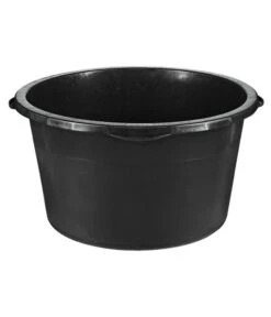 PE-Becken Für Den Außenbereich, Rund, Schwarz