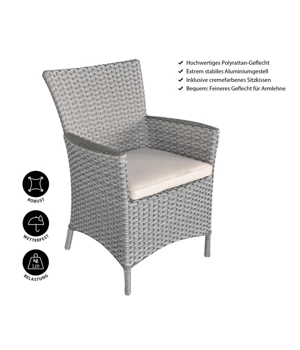 Dehner Geflechtsessel Salzburg 2 Dehner Geflechtsessel Salzburg – Bild 2