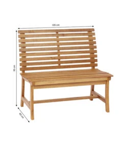 Dehner Akazienbank Paisley, 2-Sitzer -Gartenmöbelgeschäft 4069167 WE BG 001 AkazienbankPaisley