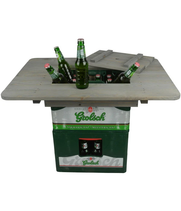 ESSCHERT DESIGN Esschert Holz-Bierkistentisch-Aufsatz Mit Deckel, Ca. B78/H11/T57 Cm 1 ESSCHERT DESIGN Esschert Holz-Bierkistentisch-Aufsatz Mit Deckel, Ca. B78/H11/T57 Cm