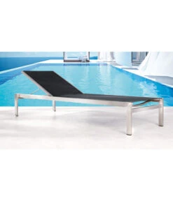 Gartenmöbelgeschäft -Gartenmöbelgeschäft 4109609 WE MO 001 BestRollliegeMarbellaEdelstahlSchwarz