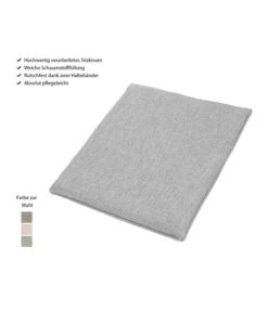 Dehner Balkonkissen Nick, Ca. B40/H5/T45 Cm -Gartenmöbelgeschäft 4174579 WE IG 001 DehnerBalkonkissenNickGruen