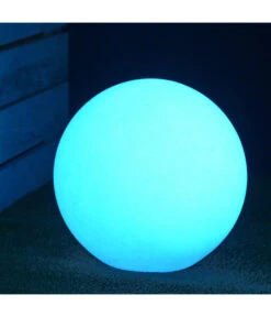 Farmet Kunststoff-Ball Sirio Fluoreszierend, Weiß