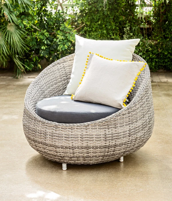 Dehner Geflechtlounge Avani, 4-teilig 3 Dehner Geflechtlounge Avani, 4-teilig – Bild 3