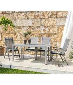 Dehner Ausziehtisch Chicago, Ca. B160-210/H74/T90 Cm 19 Dehner Ausziehtisch Chicago, Ca. B160-210/H74/T90 Cm -Gartenmöbelgeschäft 4210381 4210316 4210274 WE MO 001 DehnerGruppeChicagoNEU