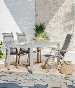 Dehner Ausziehtisch Chicago, Ca. B160-210/H74/T90 Cm 20 Dehner Ausziehtisch Chicago, Ca. B160-210/H74/T90 Cm -Gartenmöbelgeschäft 4210381 WE MO 002 GruppeChicagoNEU