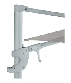 Dehner Ampelschirm Zypern, Rund, Ca. Ø 300 Cm -Gartenmöbelgeschäft 4212171 WE DE 001 AmpelschirmZypernHellbraunNeu