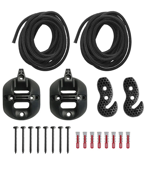 La Siesta Multizweck-Befestigungsset Casa Mount, Schwarz 1 La Siesta Multizweck-Befestigungsset Casa Mount, Schwarz