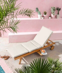 Dehner Rollliege Ravenna, Ca. B70/H89/T200 Cm -Gartenmöbelgeschäft 4407086 WE MO 002 RollliegeRavennaNEU