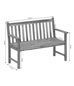 Dehner Bank Mykonos, 2-Sitzer -Gartenmöbelgeschäft 4407201 WE BG 001 BankMykonos