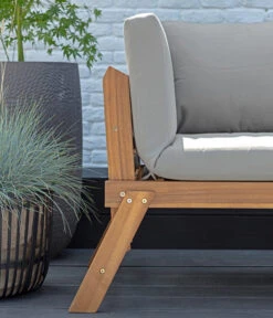 Dehner Holz-Sofa Macao -Gartenmöbelgeschäft 4407383 WE DE 005 SofaMacaoNEU