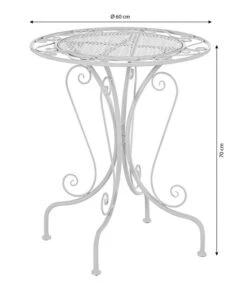 Dehner Tisch Luca, Ca Ø60/H70 Cm 6 Dehner Tisch Luca, Ca Ø60/H70 Cm -Gartenmöbelgeschäft 4416517 4417606 6665962 WE BG 001 TischLuca