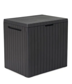 Keter Aufbewahrungsbox City Box, 113 Liter, Ca. B41,6/H51,6/T57 Cm -Gartenmöbelgeschäft 4422481 WE FS 003 AufbewahrungsboxCity