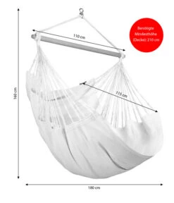 La Siesta Hängestuhl Habana -Gartenmöbelgeschäft 4441531 WE BG 001 HAENGESTUHLHABANALATTE