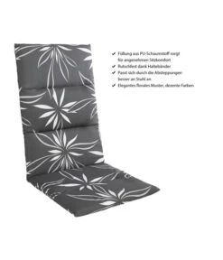 KETTtex Hochlehnerpolster Turin, Ca. B120/H4/T50 Cm 11 KETTtex Hochlehnerpolster Turin, Ca. B120/H4/T50 Cm -Gartenmöbelgeschäft 4448965 WE IG 001 SesselpolsterTurin
