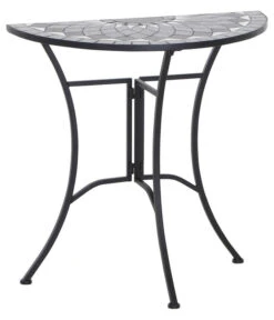 Siena Garden Mosaiktisch Como Halbrund, Ca. B35/H71/T70 Cm