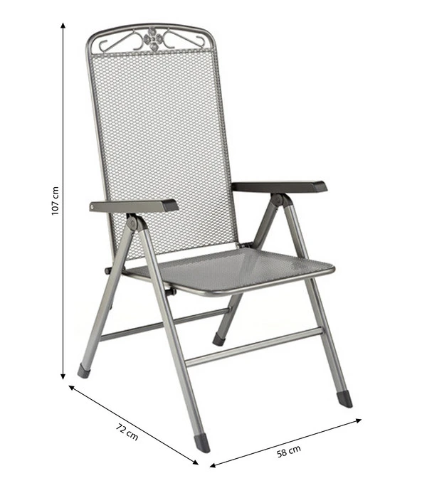 MWH Klapp-Gartensessel Savoy 8 MWH Klapp-Gartensessel Savoy – Bild 8