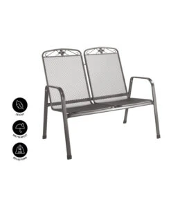 MWH Metall-Bank Savoy, 2-Sitzer 8 MWH Metall-Bank Savoy, 2-Sitzer -Gartenmöbelgeschäft 5312871 WE IG 001 MetallBankSavoy2Sitzer