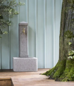 Dehner Granit-Gartenbrunnen Graz, Ca. H110 Cm -Gartenmöbelgeschäft 5352018 WE MO 001 GRANITBRUNNENGRAZNEU