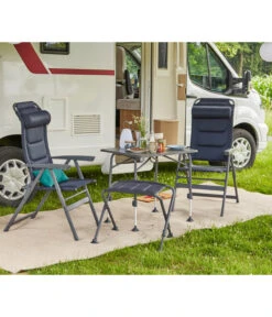 Siena Garden Campingsessel Premium XL, Blau -Gartenmöbelgeschäft 6603054 WE MO 001 SienaGardenCampingsesselPremiumXLBlau