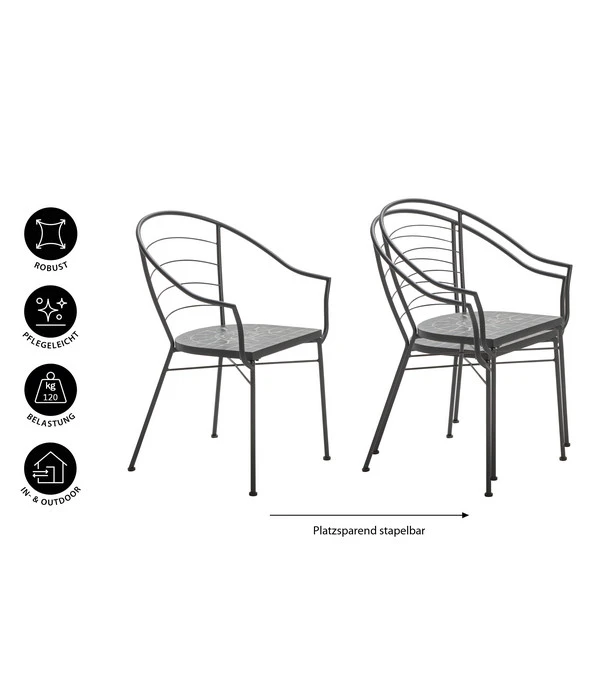 Dehner Mosaiksessel Madeleine 4 Dehner Mosaiksessel Madeleine – Bild 4