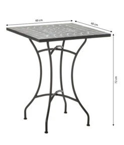 Dehner Mosaiktisch Madeleine, Eckig -Gartenmöbelgeschäft 6666549 WE BG 001 DehnerMosaiktischMadeleineeckigkleineinzeln