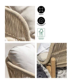 Dehner Sofa Portofino, 2-Sitzer -Gartenmöbelgeschäft 6667901 WE IG 001 DehnerSofaPortofino2Sitzer