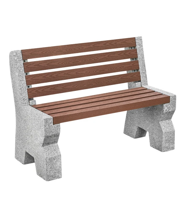 Dehner Granit-Gartenbank, 2-Sitzer, Ca. B114/H75/T52 Cm 1 Dehner Granit-Gartenbank, 2-Sitzer, Ca. B114/H75/T52 Cm