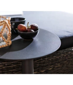 Dehner Beistelltisch Mika, Ca. Ø50/H50 Cm -Gartenmöbelgeschäft 6701015 WE DE 001 BeistelltischMika