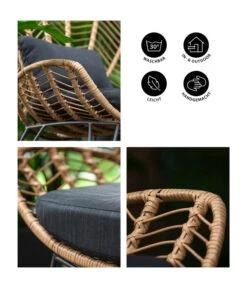 Dehner Geflechtsessel Venezia -Gartenmöbelgeschäft 6701650 WE IG FS 001 DehnerGeflechtsesselVenezia