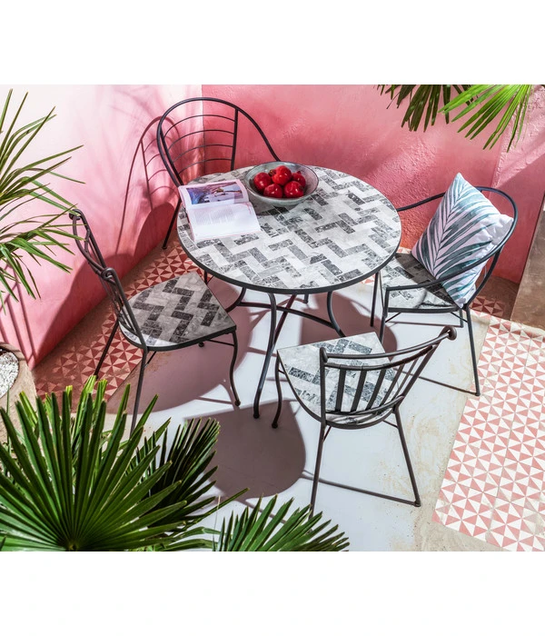 Dehner Mosaikstuhl Letizia 4 Dehner Mosaikstuhl Letizia – Bild 4