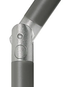 Dehner Schirm Milos, Rund, Ca. Ø294 Cm -Gartenmöbelgeschäft 6702864 WE DE 001 SchirmMilosHellgrauNeu