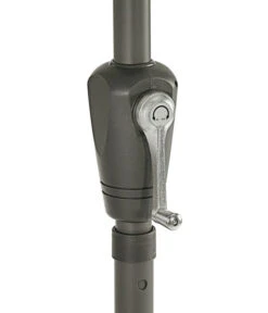 Dehner Sonnenschirm Vido, Rund, Ca. Ø150 Cm -Gartenmöbelgeschäft 6702997 WE DE 002 SchirmVidoDunkelgrauNeu