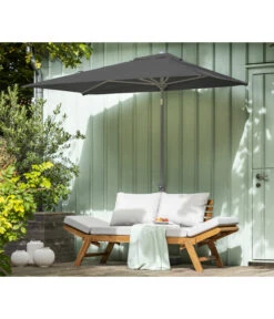 Dehner Balkonschirm Chios, Rechteckig, Ca. B210/T130 Cm 13 Dehner Balkonschirm Chios, Rechteckig, Ca. B210/T130 Cm -Gartenmöbelgeschäft 6703243 WE MO 001 BalkonschirmChiosDunkelgrauNeu